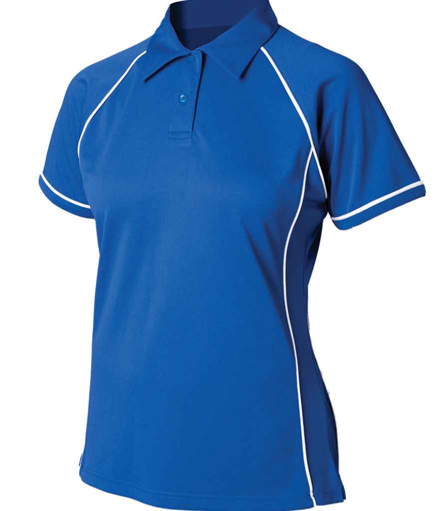 Finden and Hales - Ladies Performance Piped Polo Shirt - Pierre Francis