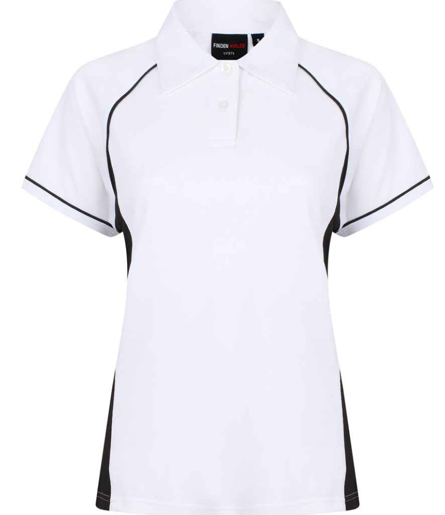 Finden and Hales - Ladies Performance Piped Polo Shirt - Pierre Francis