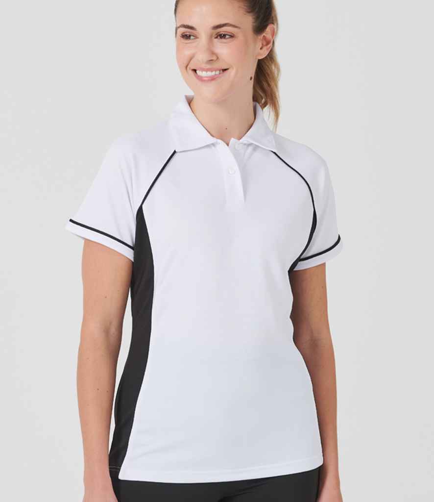 Finden and Hales - Ladies Performance Piped Polo Shirt - Pierre Francis