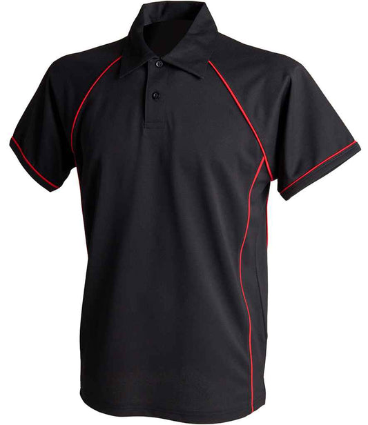 Finden and Hales - Kids Performance Piped Polo Shirt - Pierre Francis