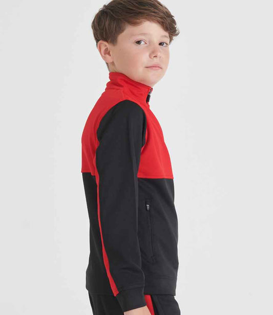 Finden and Hales - Kids 1/4 Zip Tracksuit Top - Pierre Francis