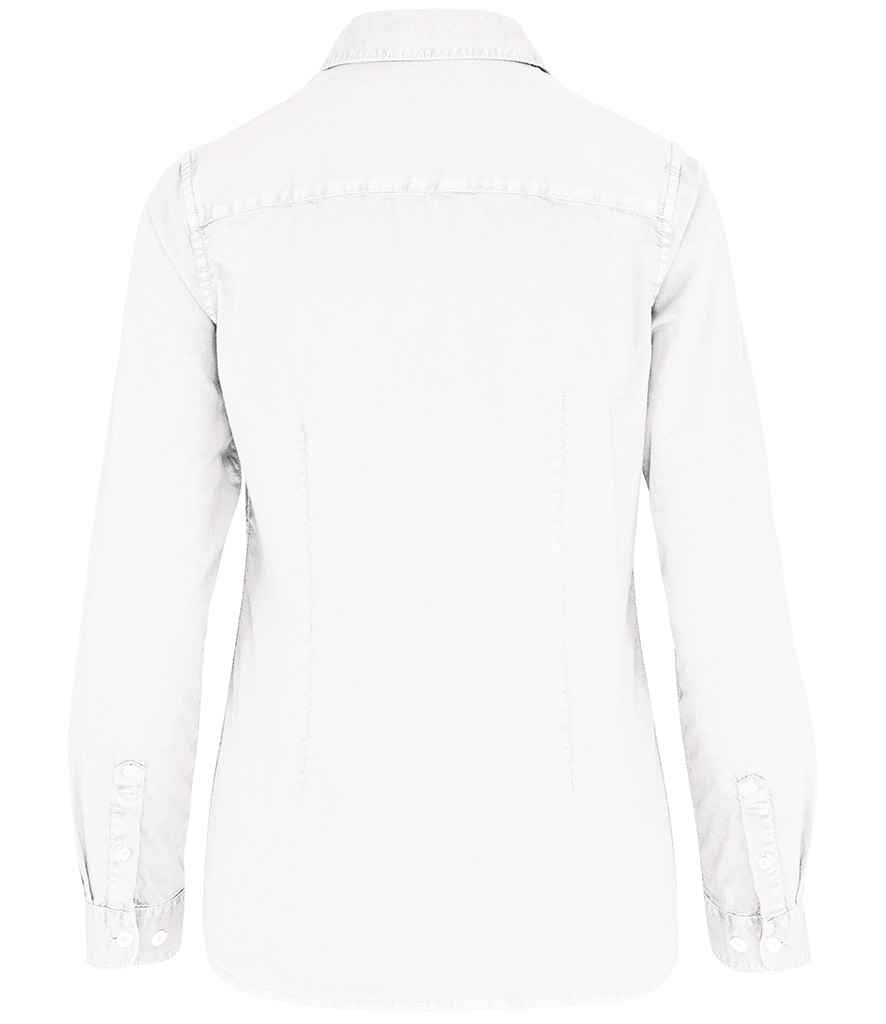 Native Spirit - Ladies Washed Long Sleeve Shirt - Pierre Francis