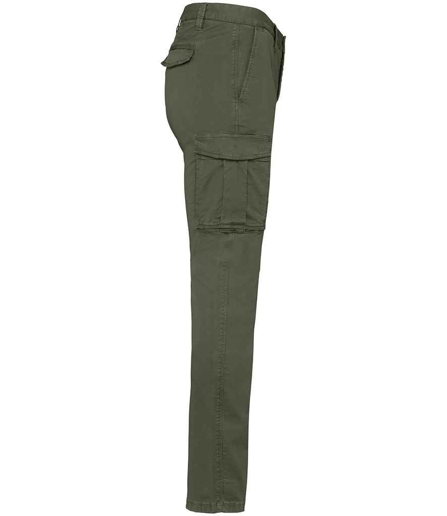 Native Spirit - Washed Cargo Trousers - Pierre Francis