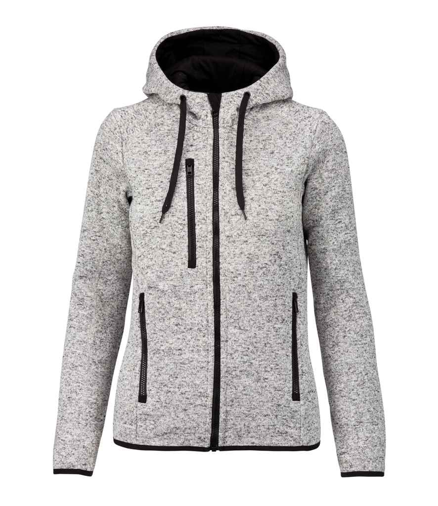 Proact - Ladies Heather Hooded Jacket - Pierre Francis