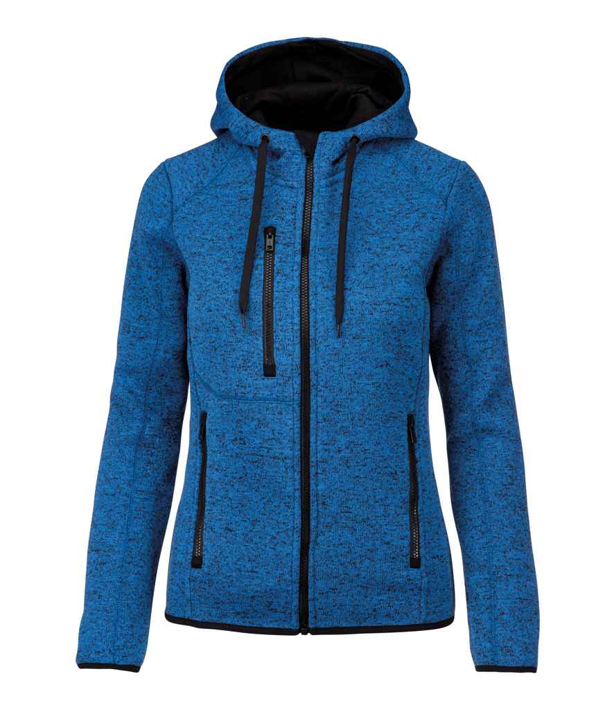 Proact - Ladies Heather Hooded Jacket - Pierre Francis