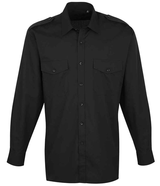 Premier - Long Sleeve Pilot Shirt - Pierre Francis