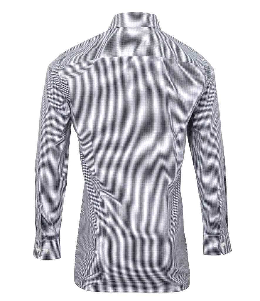 Premier - Gingham Long Sleeve Shirt - Pierre Francis