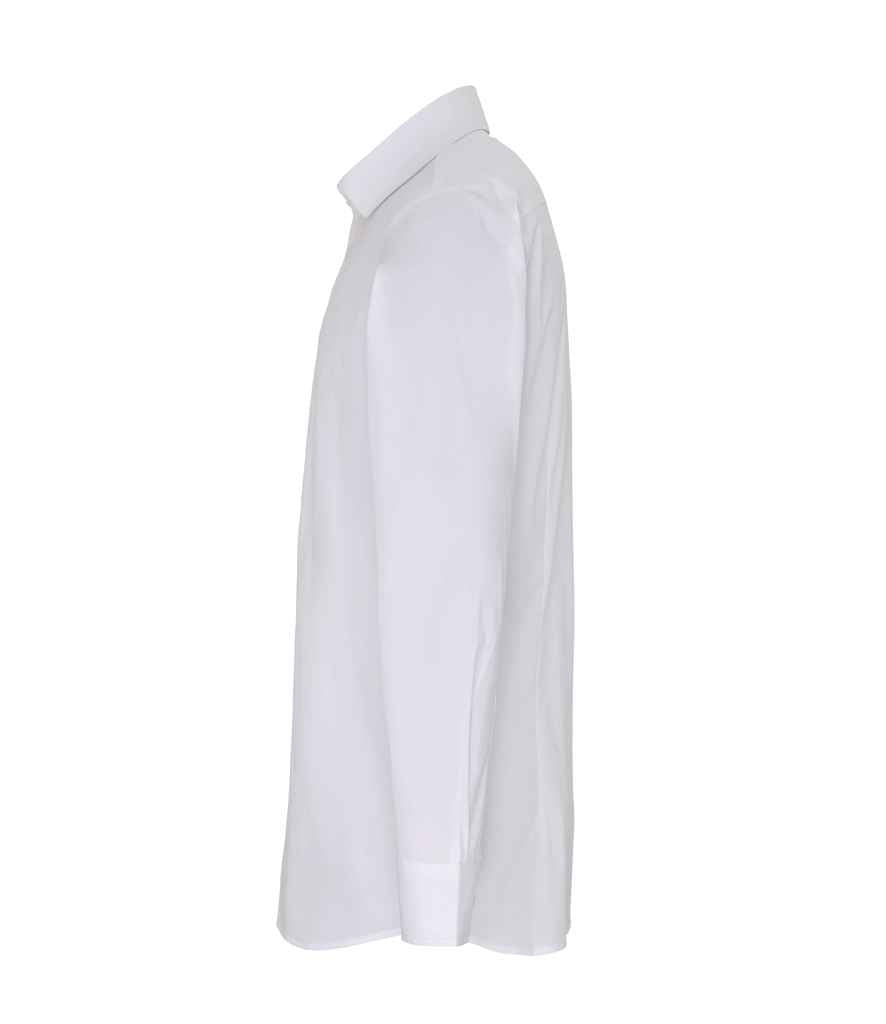 Premier - Long Sleeve Stretch Fit Poplin Shirt - Pierre Francis