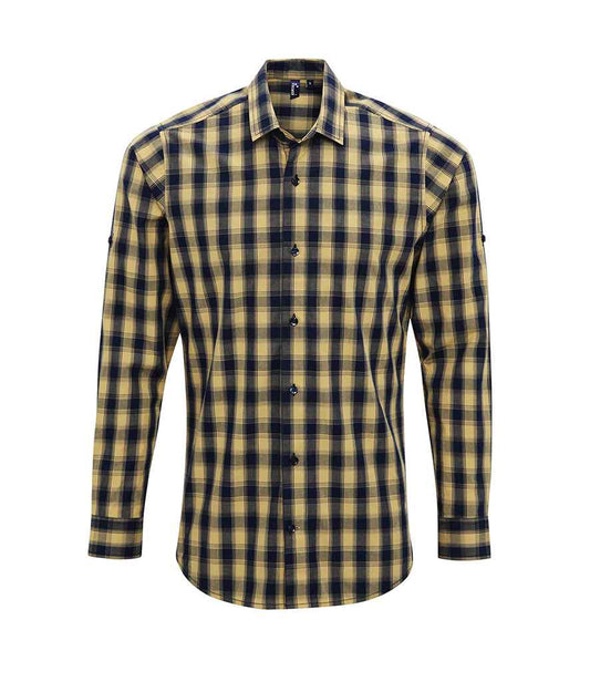 Premier - Mulligan Check Long Sleeve Shirt - Pierre Francis