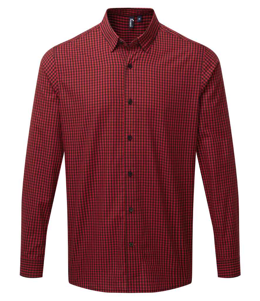 Premier - Maxton Check Long Sleeve Shirt - Pierre Francis