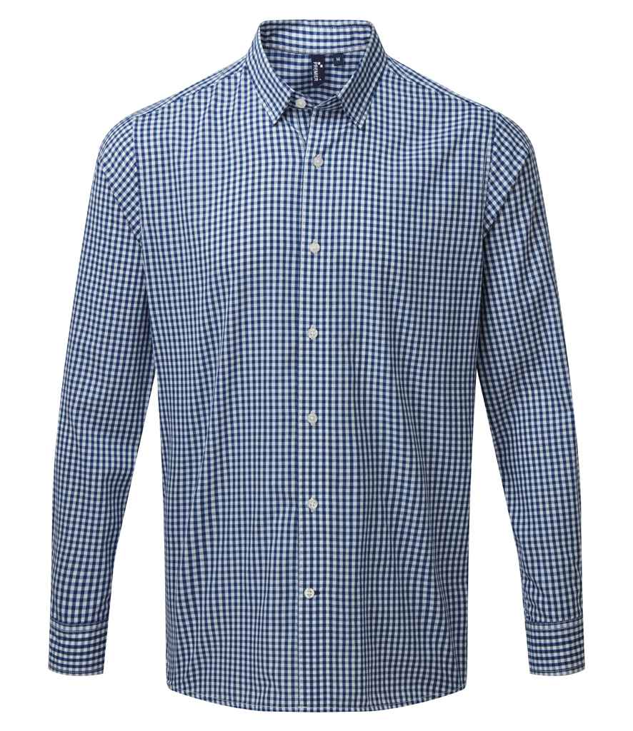 Premier - Maxton Check Long Sleeve Shirt - Pierre Francis