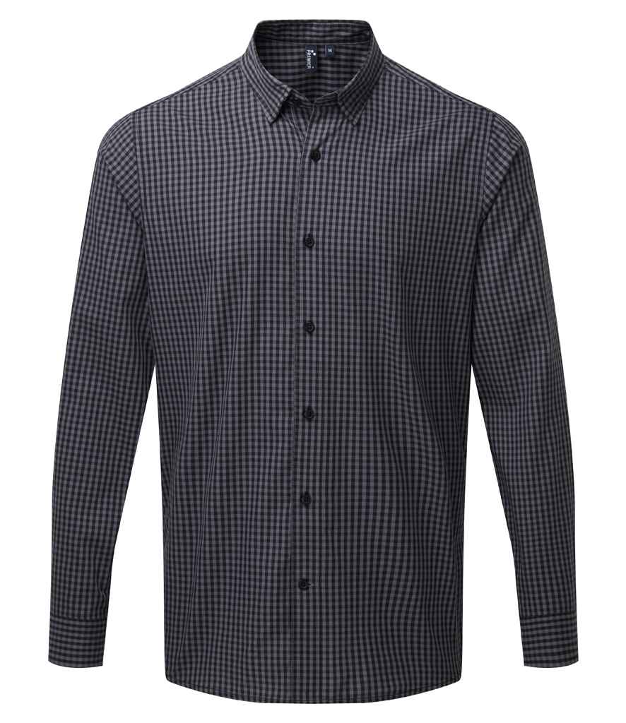 Premier - Maxton Check Long Sleeve Shirt - Pierre Francis