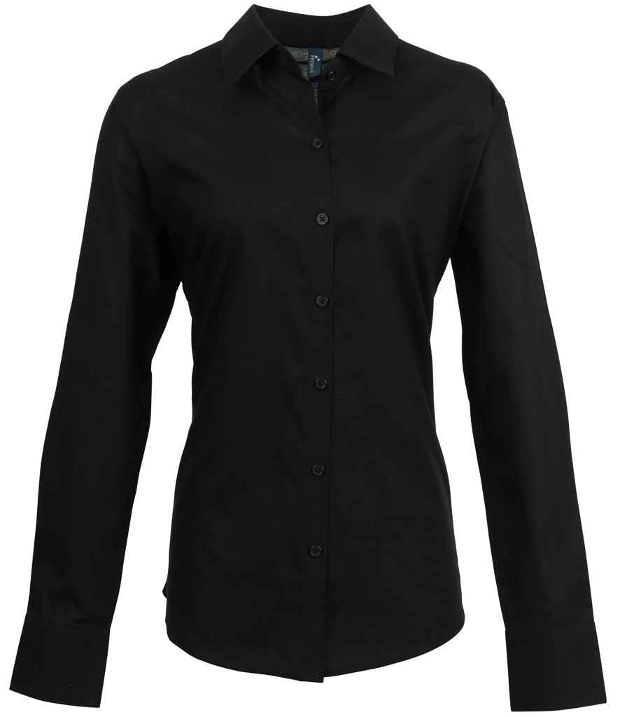 Premier - Ladies Signature Long Sleeve Oxford Shirt - Pierre Francis