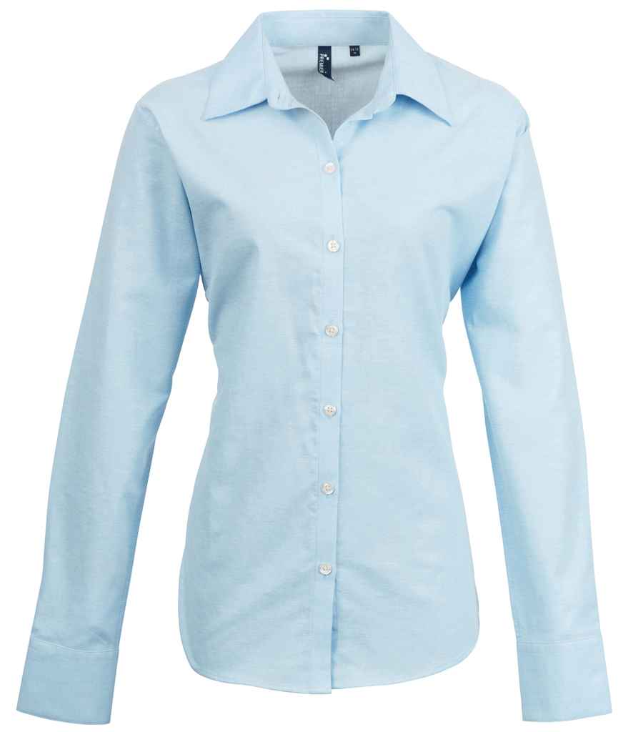 Premier - Ladies Signature Long Sleeve Oxford Shirt - Pierre Francis