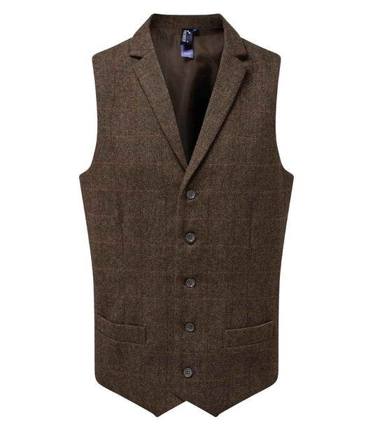 Premier - Herringbone Waistcoat