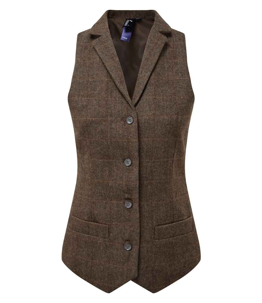 Premier - Ladies Herringbone Waistcoat - Pierre Francis