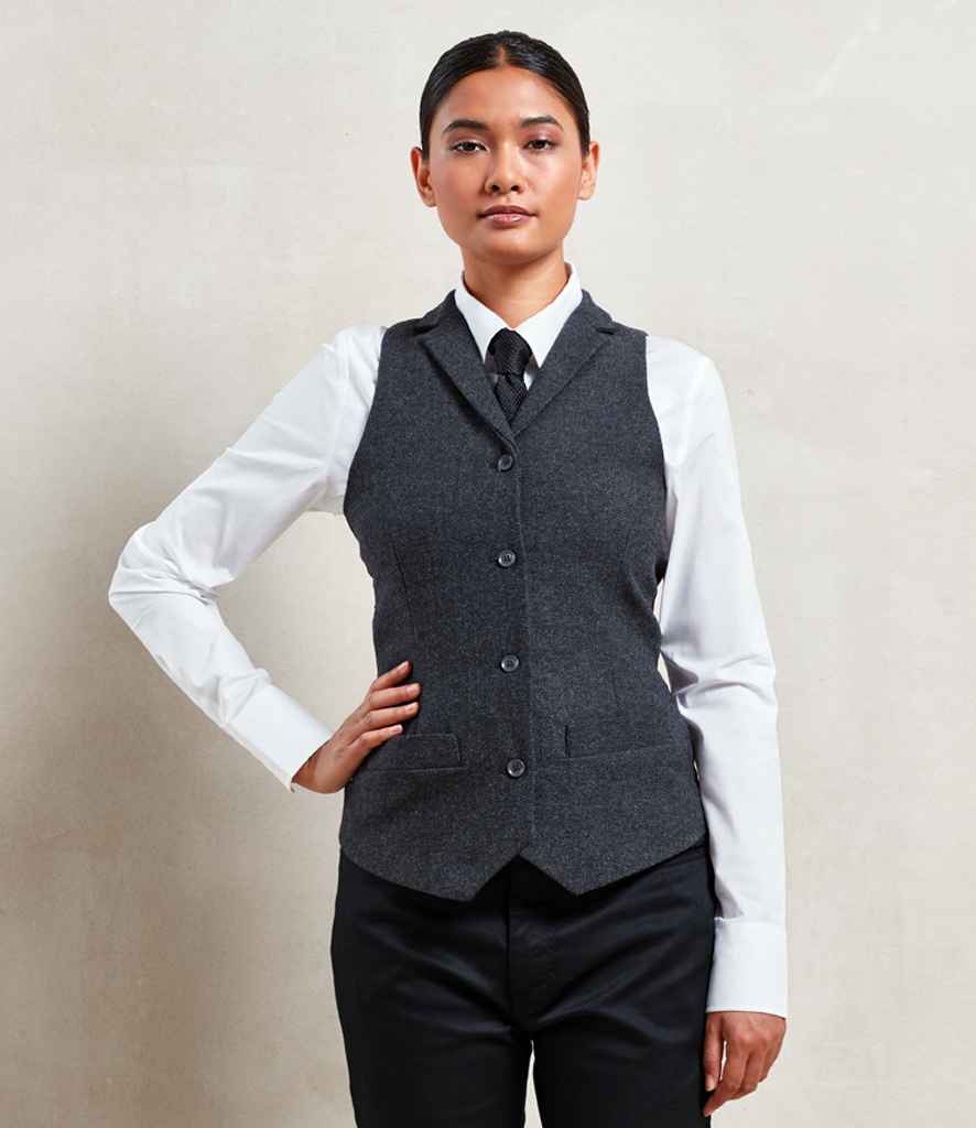 Premier - Ladies Herringbone Waistcoat - Pierre Francis