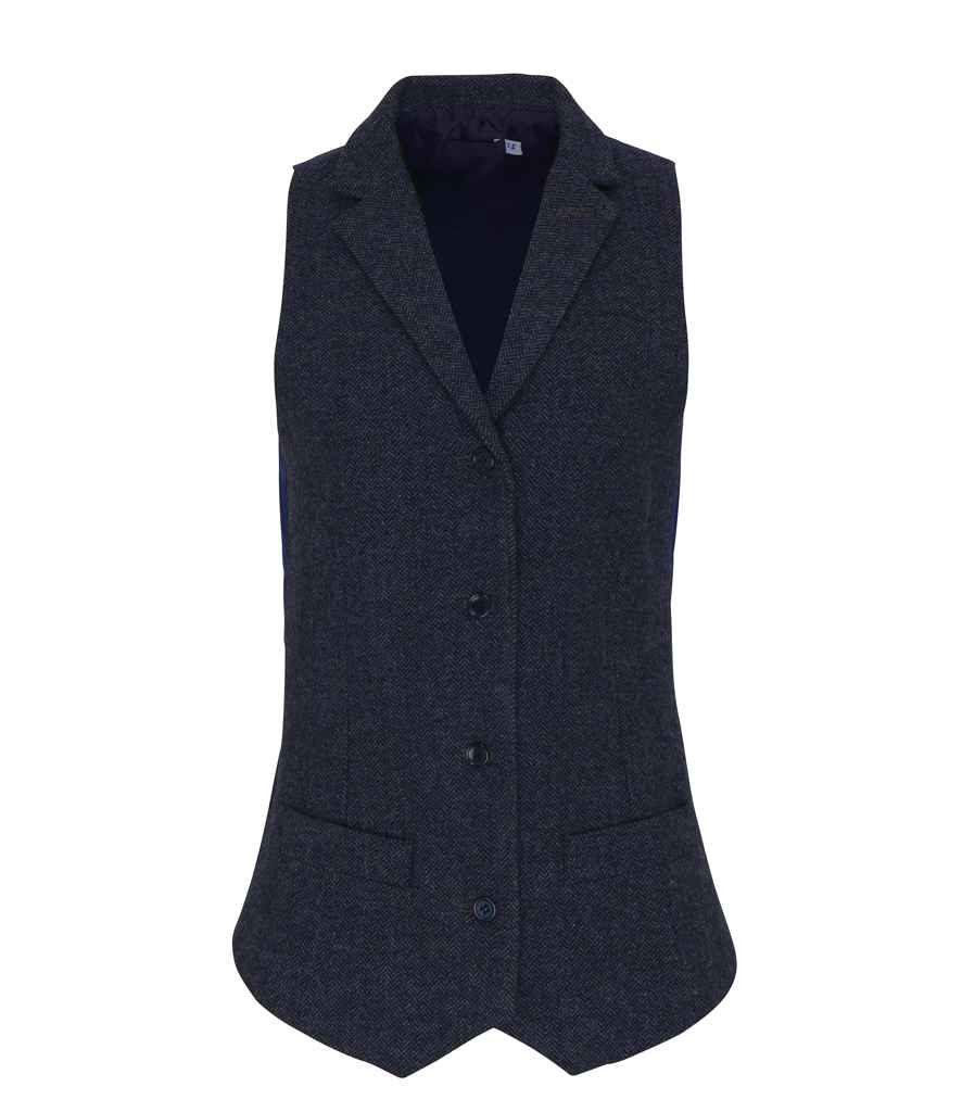 Premier - Ladies Herringbone Waistcoat - Pierre Francis