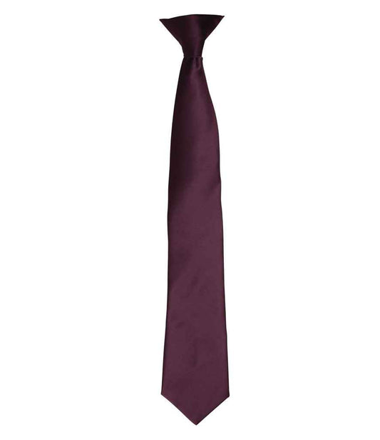 Premier - 'Colours' Satin Clip Tie - Pierre Francis