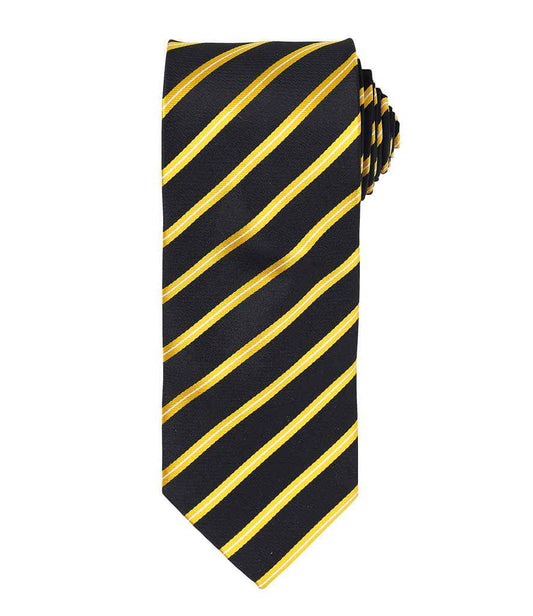 Premier - Sports Stripe Tie - Pierre Francis