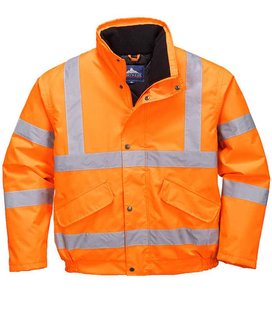 Portwest - Blouson aviateur haute visibilité GO/RT