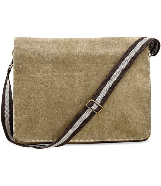 Quadra - Vintage Canvas Despatch Bag - Pierre Francis