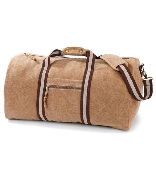 Quadra - Vintage Canvas Holdall - Pierre Francis