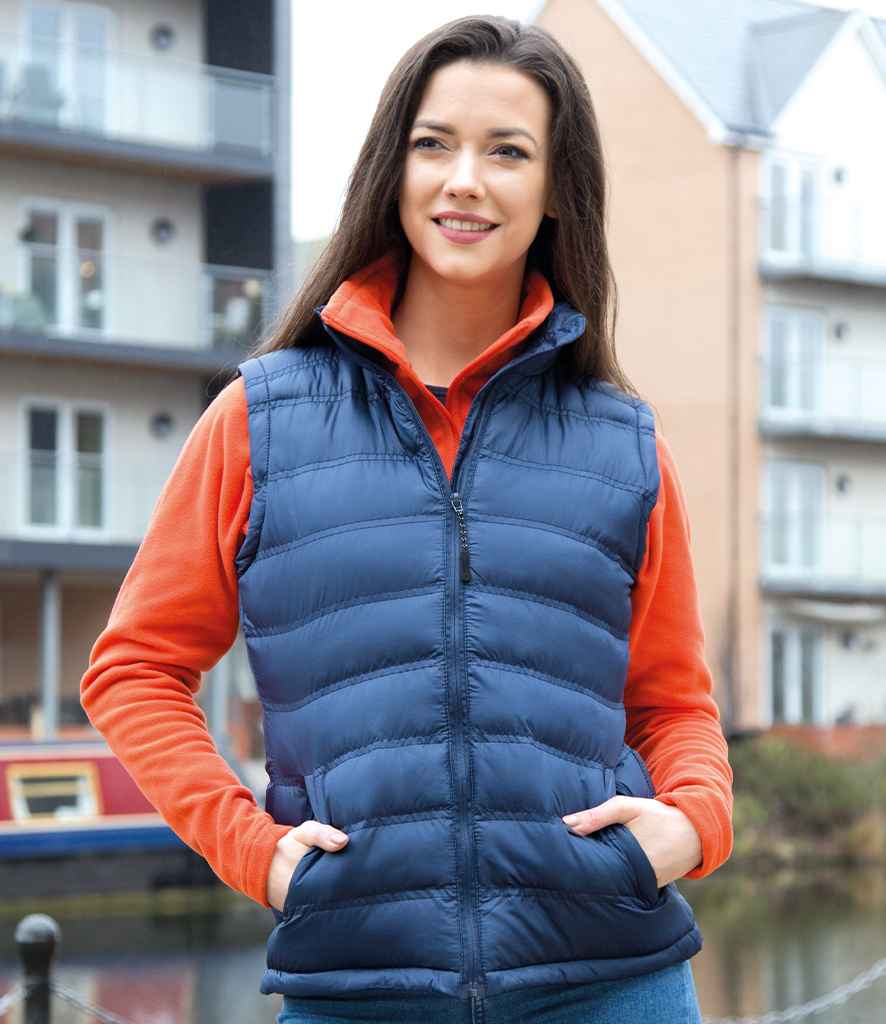 Result - Urban Ladies Ice Bird Padded Gilet - Pierre Francis