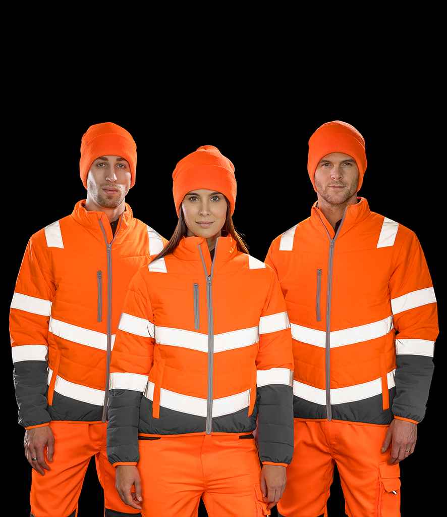 Result - Safe-Guard Ladies Soft Safety Jacket - Pierre Francis