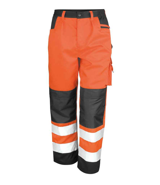 Result - Safe-Guard Hi-Vis Cargo Trousers - Pierre Francis