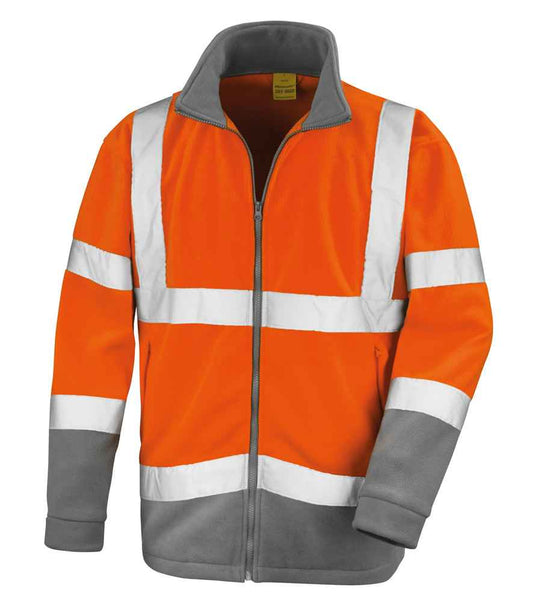 Result - Safe-Guard Hi-Vis Micro Fleece Jacket - Pierre Francis