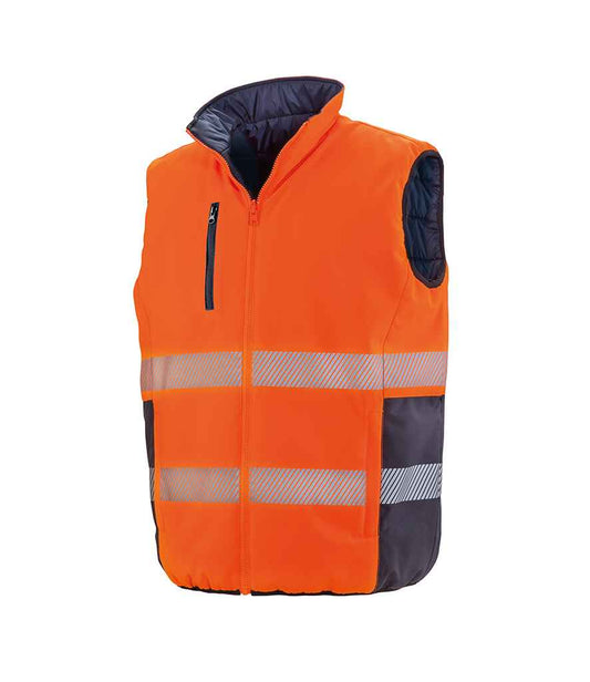 Result - Safe-Guard Reversible Soft Padded Gilet - Pierre Francis