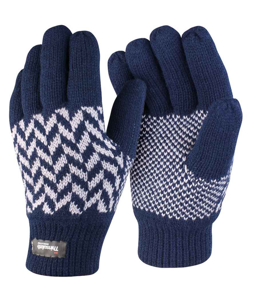 Result - Pattern Thinsulate™ Gloves - Pierre Francis