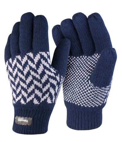 Result - Pattern Thinsulate™ Gloves - Pierre Francis