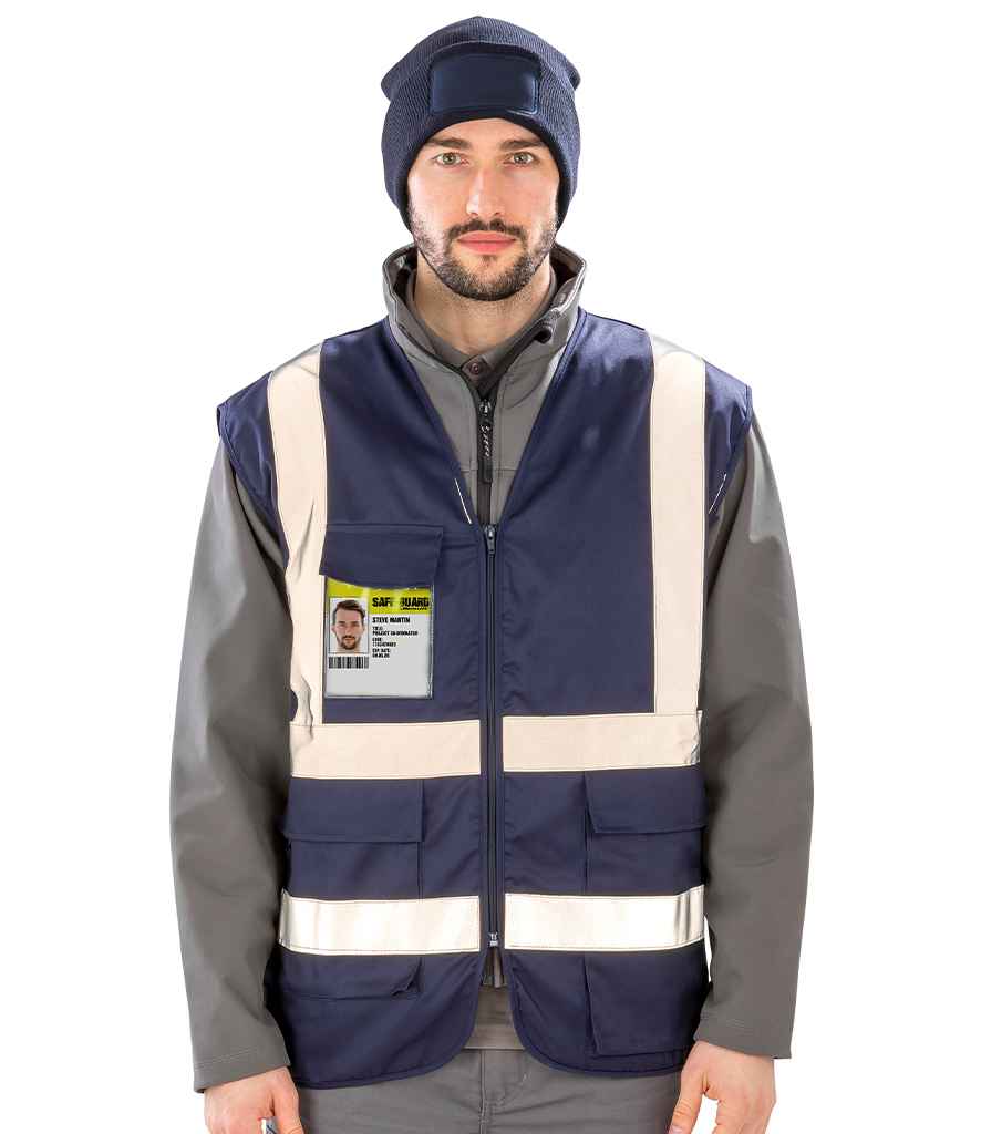 Result - Safe-Guard Heavy Duty Poly/Cotton Security Vest