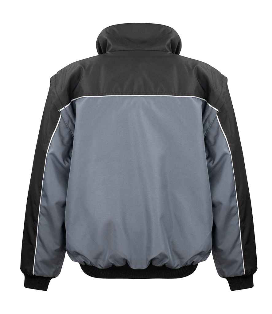 Result - Work-Guard Zip Sleeve Heavy Duty Jacket - Pierre Francis