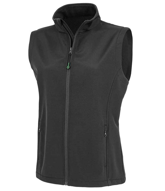 Result - Genuine Recycled Ladies Printable Soft Shell Bodywarmer - Pierre Francis