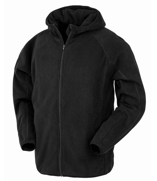 Result - Genuine Recycled Hooded Micro Fleece Jacket - Pierre Francis