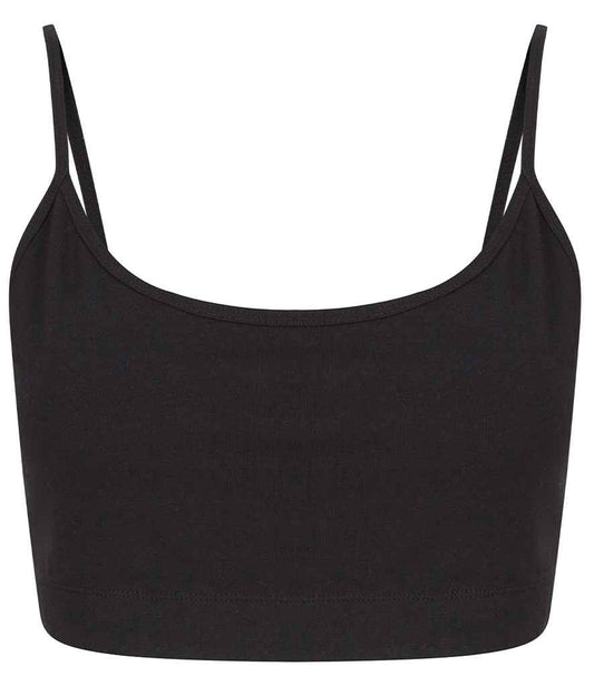 SF - Ladies Sustainable Cropped Cami Vest Top