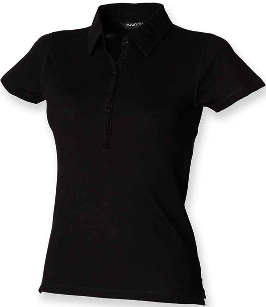 SF - Ladies Stretch Piqué Polo Shirt - Pierre Francis