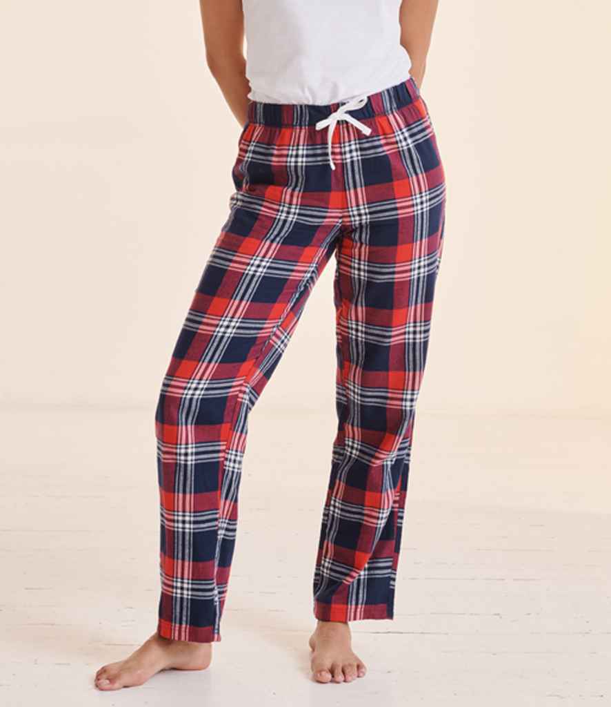 SF - Ladies Tartan Lounge Pants - Pierre Francis