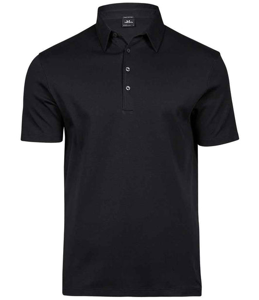 Tee Jays - Polo interlock en coton Pima