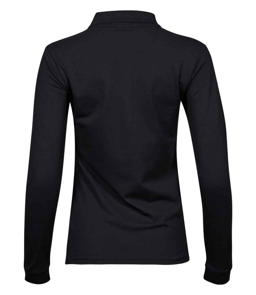 Tee Jays - Ladies Luxury Stretch Long Sleeve Polo Shirt - Pierre Francis