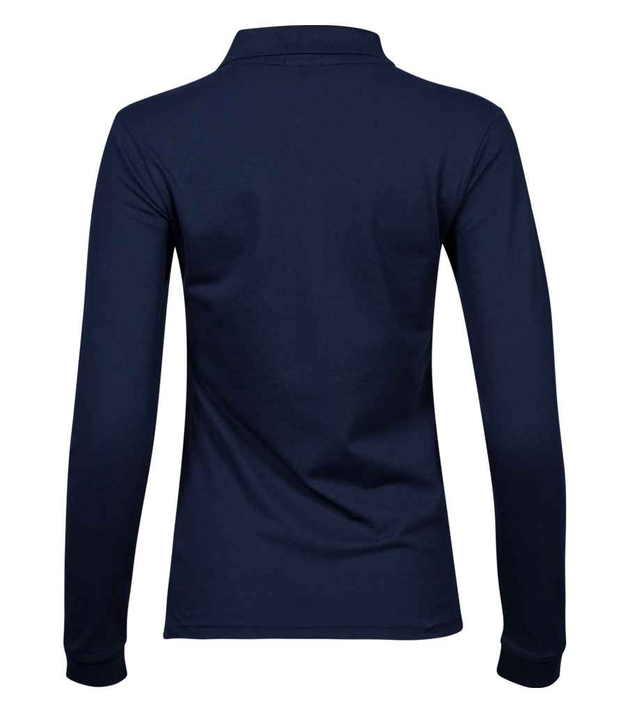 Tee Jays - Ladies Luxury Stretch Long Sleeve Polo Shirt - Pierre Francis