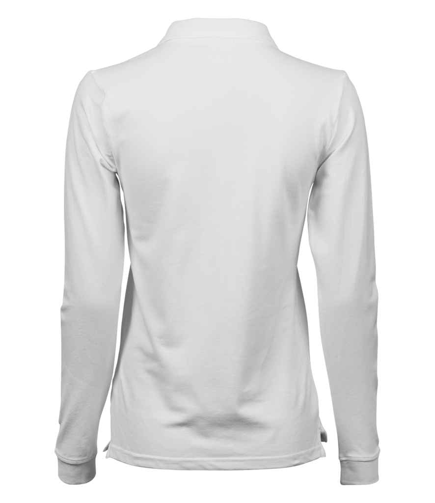 Tee Jays - Ladies Luxury Stretch Long Sleeve Polo Shirt - Pierre Francis