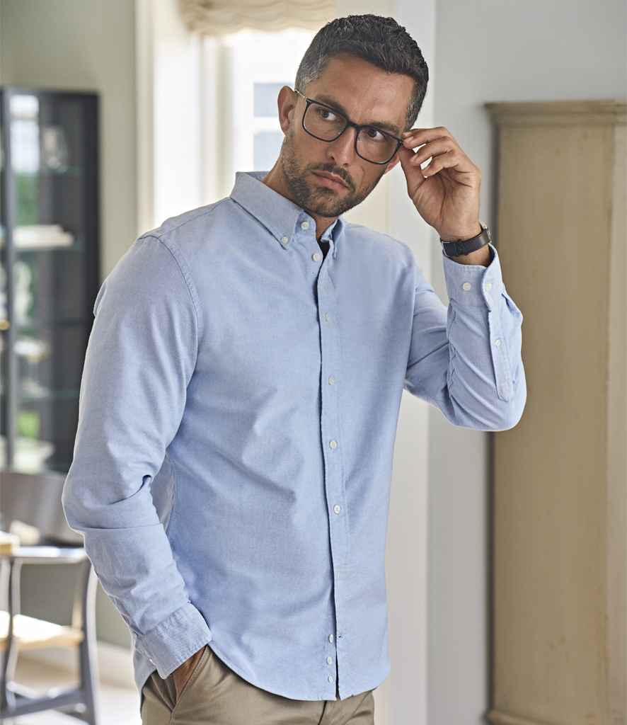 Tee Jays - Perfect Long Sleeve Oxford Shirt - Pierre Francis