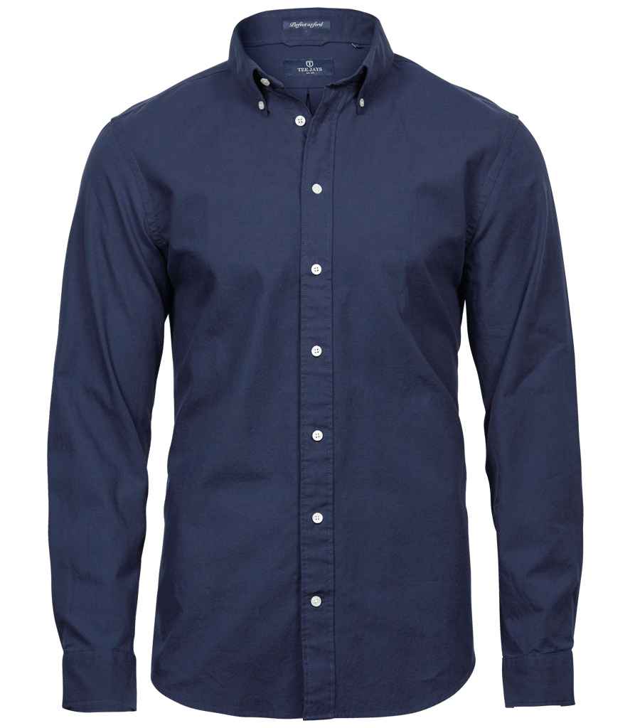 Tee Jays - Perfect Long Sleeve Oxford Shirt - Pierre Francis