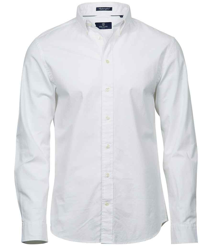 Tee Jays - Perfect Long Sleeve Oxford Shirt - Pierre Francis