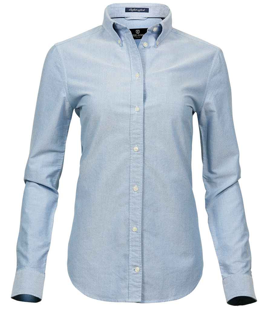 Tee Jays - Ladies Perfect Long Sleeve Oxford Shirt - Pierre Francis