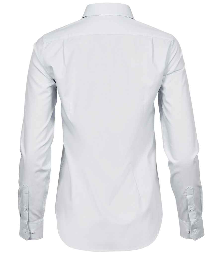 Tee Jays - Ladies Stretch Luxury Long Sleeve Poplin Shirt